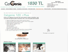 Tablet Screenshot of catgenie.com.tr