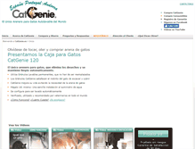 Tablet Screenshot of catgenie.es
