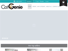 Tablet Screenshot of catgenie.com
